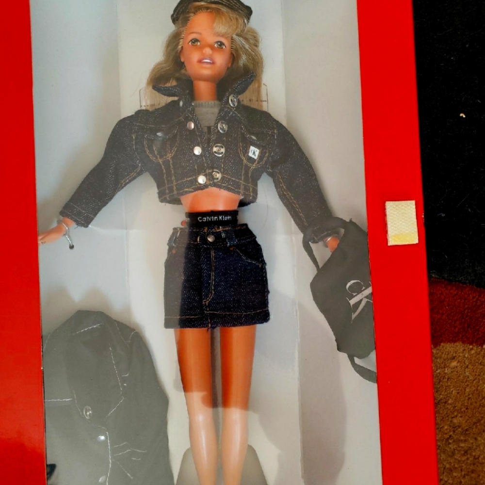 Retro Calvin Klein barbie